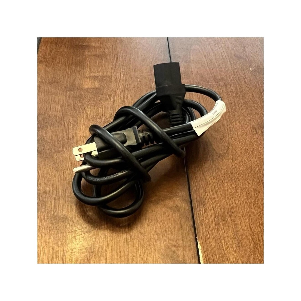 Standard AC Male Power Cord Cable Monitor PC Printer Computer 6ft 3-Prong Xbox